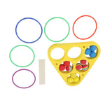 Ring Throw Pool Game Toy EVA Floating Foam with Balls for Kids Adults Water Sports Outdoor Party V1294-YM0521-3111230071611