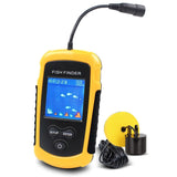 Portable Fish Depth Finder Water Handheld Fish Finder Sonar Castable Kayak Boat Fishfinder V1192-AZ-W-3809