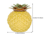 WHAMVOX Yellow Pineapple Tea Cookie Jar Storage Container for Fruit and Travel Kitchen Use V1189-WXFWAL-20260326-02309