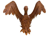 Rust Flapping Pelican Garden Statue 46x50cm V637-71637PEL