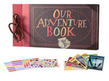 Large Vintage PU Leather Photo Album Photos Pocket Album Family Album Gift V1294-YM0901-181019QM07-1