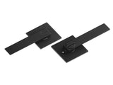 Privacy Door Handle, 10 Pack Matte Black Door Lever, Left or Right Handing Reversible Lever with V952-YSMJSBSFX10J873ECV0