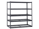 Storage Shelves, 1361 kg, 5 Tier Heavy Duty Garage Shelving, 609.6 x 1219.2 x 1828.8 mm Adjustable V952-LXLZLKHJ2448JA98TV0