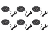 6PCS Low Voltage Deck Lights IP67 Waterproof Warm White LED Step Lamp for Garden Fence Stair 12 to V1294-YM0521-3119230023211