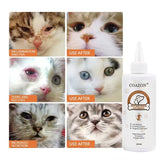 pet products Pet products COAZON, Eye Stain Remover for Dogs and Cats, Dry Eyes, Keratitis V1107-ANTIBACTERIAL EYE DROPS