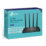 TP-Link Archer A6 AC1200 Wireless MU-MIMO Gigabit Router Dual-Band Wi-Fi 867 Mbps at 5 V1202-V2-NWTL-ARCHERA6