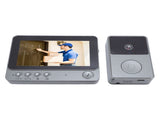 Video Doorbell Intercom System 2.4G Duplex Wireless Video Doorbell with Display Ding Dong Doorbell V1294-YM0901-3114250002711