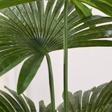 SOGA 4X 150cm Artificial Natural Green Fan Palm Tree Fake Tropical Indoor Plant Home Office Decor APLANTSKS1508X4