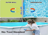 Pool Lights for Above Ground Pools Underwater,Submersible LED Pool Lights for Inground Pools V1192-AZ-W-17162