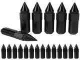 SWETRACE Automobile Nut Cover Wheel Nut Cover Black Aluminum 20pcs V1189-LWWAL-20260327-03466