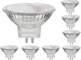 12V 35W Halogen Bulbs Gu5.3 Spot Base Warm White, Dimmable, 8-pack 35W V1237-ZY-203-3383