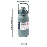 Insulated Water Bottle, Thermal Vacuum Cups for Hot and Cold Drinks, BPA Free Cute Stainless Steel V1369-AZ3-W-20307