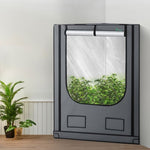 Green Fingers Grow Tent Kits Hydroponics Kit Indoor Grow System 142X100X180CM GT-D-142X100X180-BG-TRI