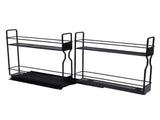 Pull Out Seasoning Rack Organizer for Cabinet Slide Out Seasoning Kitchen Organizer with Label V1294-YM0901-3118260004311