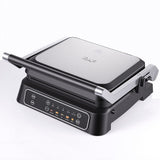 Two-in-One Electric Grill and Sandwich Maker with Interchangeable Non-Stick Plates, 180-Degree V1341-ZY-HG2QVPEG-BLACK