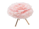 Feather Table Lamp Adjustable Color Brightness Rechargeable Touch Control Decoration Night Light V1294-YM0716-3119220111512