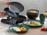 Darzheoy 16 Pieces Kitchen Dinnerware Set, Service for 8, Dinner Plates, Dessert Plate, Cereal V1189-WXFWAL-20260326-02059