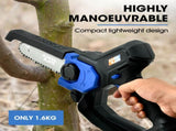 POWERBLADE SW6 20V Cordless Mini Chainsaw Kit, Electric Tree Pruner with Battery & Fast Charger V219-CHNHCSPBCS2A