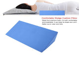Confortable Foam Cushion Leg Elevation Back Lumbar Relief Rest Support Pillow Cover Pad V1294-YM0901-JY07076-02