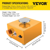 Mini Pottery Wheel, 30W 0-2000 RPM Ceramic Wheel, Adjustable Speed DIY Clay Machines, Electric V952-XTXTYLP22220V33F0V3