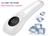Pink Light Spot Beauty Hair Removal Device - Smooth Skin Solution V888-ELOSUNG28674