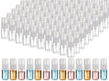 200PCS Mini Glass Spray Bottles, 3ml Transparent Perfume Sample Bottles with Leak-Proof Design, V1369-AZ3-W-08849