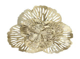 Metal Wall Decor Modern Stylish Triangular Ginkgo Flower Iron 3D Wall Sculpture for Living Room V1294-YM0626-3115220150212