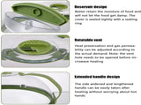 Microwave Splatter Cover, Cover with Water Guidance,Splash-Proof Food Cover Large V1192-AZ-W-12163