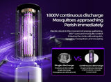 Electric Mosquito Killer Lamp with Detachable Housing and Timer Function - USB Rechargeable V888-ELOSUNG13535