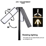 Multifunctional Telescopic Camping Lantern Portable LED Light with Adjustable Height and USB-C V888-ELOSUNG16338
