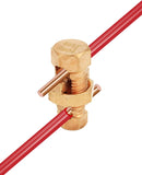Grounding Split Bolt, 50 Pieces 4 Gauge 8 Gauge High Strength Split Bolt Connectors, Ground Wire V1258-DP02-C-2131