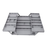 Foldable Expandable Desk Organizer Double Row Multi Level Drawer Organizer Tray for Jewelry Cosmetic V1294-YM0901-3117240180811
