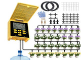 Dual Pump Solar Drip Irrigation System with Rain Sensing Digital Display Screen Child Lock 2 Group V1294-YM0901-H49265-30