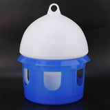 Pigeon Feeder, 4L Large Capacity Pigeon Waterer Automatic Bird Pigeon Feeder ABS Plastic Water V1192-AZ-W-10317