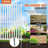 1.22m W x 1.22m H Vinyl Privacy Fence Panels, Air Conditioner Fence, Outdoor Privacy Screens for V952-PVCYSWLMB48X9JS2HV0