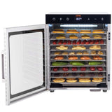 VEVOR 10 Trays Food Dehydrator Machine Stainless Steel 800W Jerky Fruit Drying V952-SPF100548800WDQGIV3