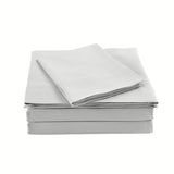 Royal Comfort Blended Bamboo Sheet Set Light Grey - King ABM-10002294