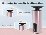 Rose Gold Professional 2-in-1 Electric Foot Callus Remover and Manicure Kit - 9 Speeds Rechargeable V888-ELOSUNG18451