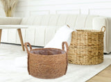 Large Wicker Plant Basket for Indoor Flowers - Decorative Storage Basket for Home, Living Room, and V1370-AZ4-17300