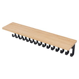 Metal Award Display Trophy Shelf Bamboo Trophy Shelf Metal Wall Mounted Medal Display Hanger V1294-YM0706-3115230067311