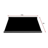 5.5m x 3.0m Retractable Folding Arm Awning Heavy Duty Full Cassette Motorised V63-842621