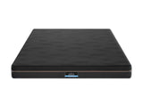Giselle 18cm Memory Foam Mattress Green Tea Foam Cool Gel Foam Mattresses Single FOAM-C-MFM-SHADOW-H18-S