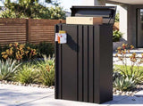 Gardeon Parcel Letterbox Drop Box Package Slot MailBox Black PDB-L-98-BK