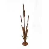 Rust Bulrush Decoration On Stand 91cm V637-27609BYL