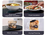 14.57x7.09 Inch Electric Warmer, Smart Constant Temperature Heating Plate, Multi Function V1369-AZ3-W-10389