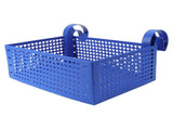 Pool Hanging Storage Basket Adjustable Support Rods Removable Toy Basket for Above Ground Swimming V1294-YM0901-3111230141511