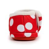 ARCHLINE Orthotic Slippers CLOSED Back Scuffs Moccasins Pain Relief - Red Polka Dots - EUR 39 V563-AS501-39