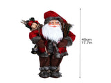 Christmas Decorations Santa Action Figure Take Stick Doll V1294-YM0714-210818DY03-2