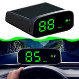 Car Speedometer Solar Head Up Display GPS Digital Intelligent Light Sensing HUD V1369-AZ3-W-23101