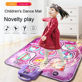 Kids Electronic Dance Mat Princess Theme Musical Rhythm Game with LED Lights Adjustable Volume V888-ELOSUNG40407